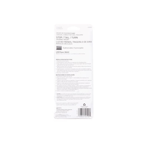 Hopkins Red Oval Stop/Tail/Turn LED Light, Pack of 2
