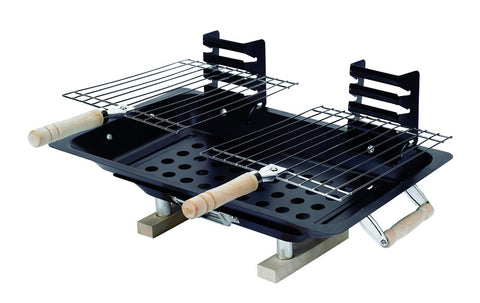 Marsh Allen 18 in. Hibachi Charcoal Grill Black