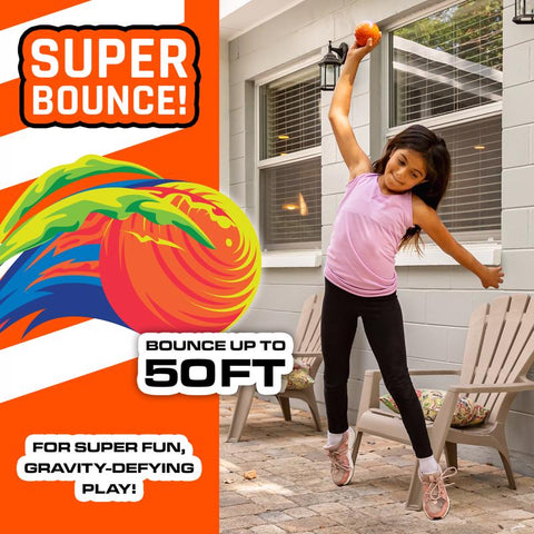 NERF Bouncy Ball 3 in. Sports Balls