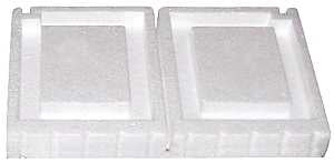 Gibraltar Industries DVBP Vent Block Plug, 6-1/2 in W x 7-3/4 in H Dimensons, Foam