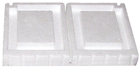 Gibraltar Industries DVBP Vent Block Plug, 6-1/2 in W x 7-3/4 in H Dimensons, Foam