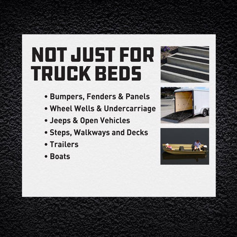 Herculiner Black Truck Bed Coating Kit 1 gal, Pack of 2