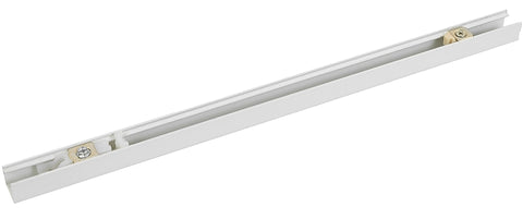 Renin BF1700-04800-BW Hardware Track Set, 48 in L Track, Steel, For: 3/4 to 1-3/4 in THK Bi-Fold Doors