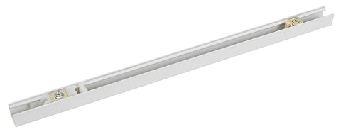 Renin BF1700-07200-BW Hardware Track Set, 72 in L Track, Steel, For: 3/4 to 1-3/4 in THK Bi-Fold Doors