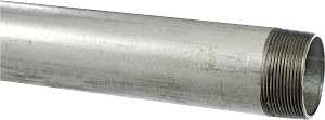 Kloeckner Metals .25X10G Pipe, 1/4 in, 10 ft L, Threaded