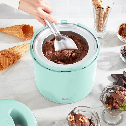 Dash Aqua 2 qt Ice Cream Maker 9 in. H X 8 in. W X 8 in. L