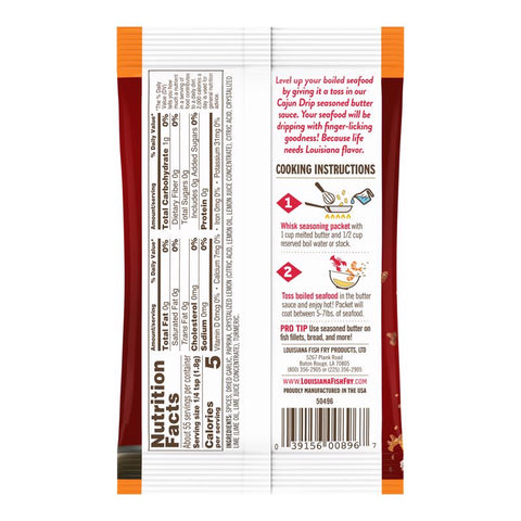 Louisiana Fish Fry Chili Crush Seasoning 2 oz