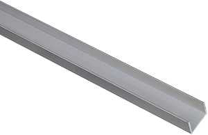 Stanley Hardware 4208BC Series N247-684 U-Channel, 72 in L, 1/16 in Thick, Mill