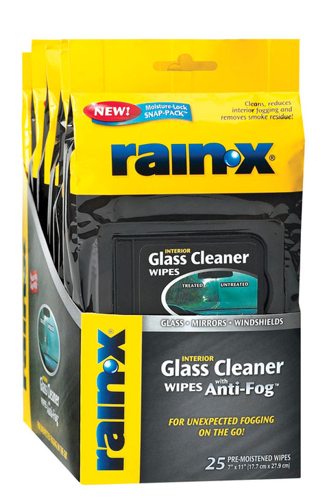 Rain-X Anti Fog Wipes 25 pk