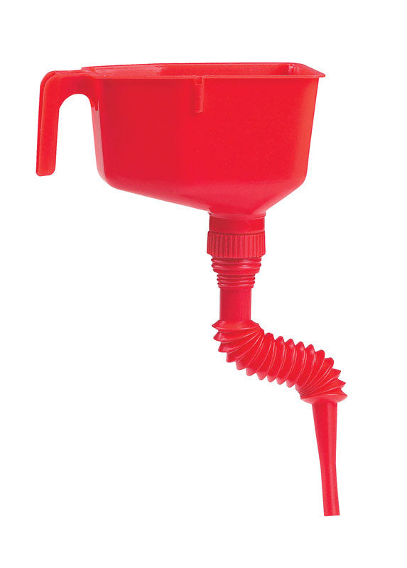 FloTool Red Plastic 32 oz Funnel – Shell Lumber and Hardware