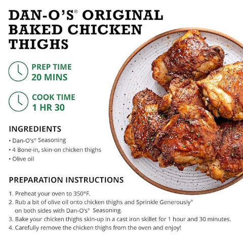 Dan-O's SPG TRI-O Seasoning 4.4 oz