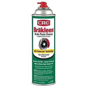 CRC 05050 Brake and Parts Cleaner, 14 oz Aerosol Can, Liquid, Solvent