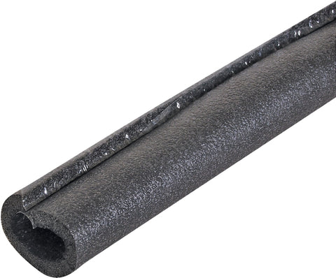 Quick R 13812 Pipe Insulation, 1-3/8 in ID x 2-3/8 in OD Dia, 5 ft L, Polyethylene