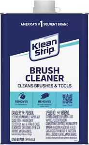 Klean Strip QBC12C Brush Cleaner, Liquid, 1 qt