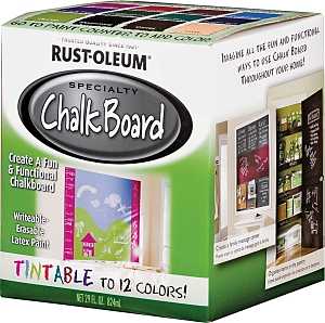 Rust-Oleum 243783 Chalk Paint, Tint Base, 1 qt, Can, Pack of 2