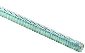 SuperStrut R Series ZR1028 Threaded Rod, Steel, Galvanized