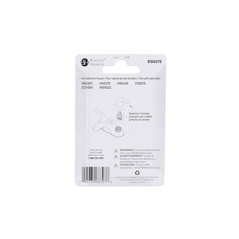 WSHRLS CARTRIDGE F/2H LAV FCT