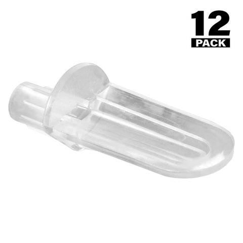 Prime-Line U 9256 Shelf Support Peg, Utility Hook, Specifications: 1/4 in Dia x 3/8 in L Pin, Wall Mount, Raw, 5 lb