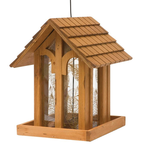 Perky-Pet Wild Bird 3.5 lb. Cedar Bird Feeder 1 ports