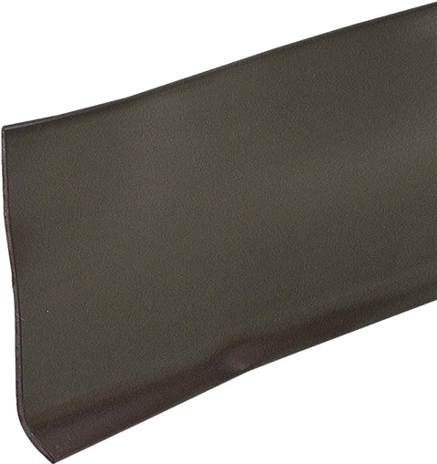 M-D 23688 Series Wall Base, 1/2 in Thick, Brown, 4 ft L, 4 in W, Vinyl