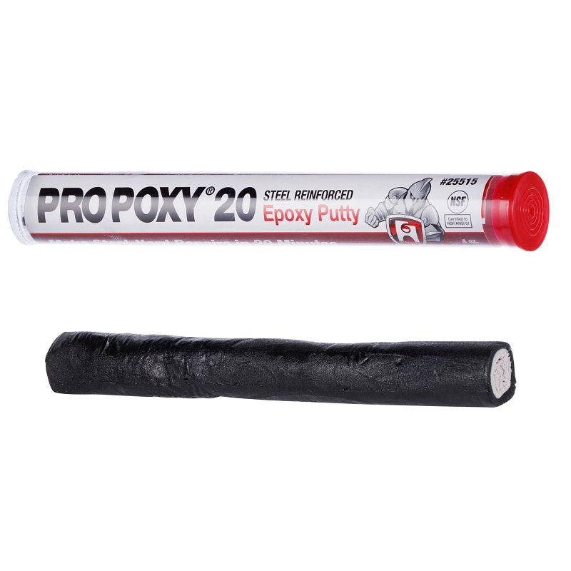 Hercules ProPoxy 20 Series 25515 Epoxy Putty, Solid, Black
