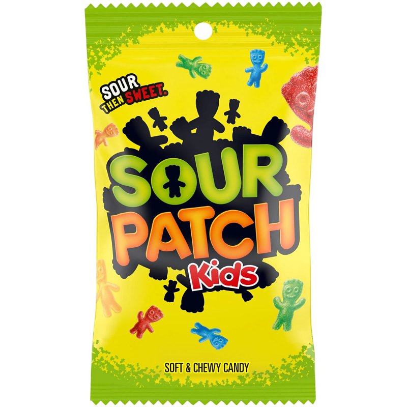 SOUR PATCH Kids MOZ06161 Soft and Chewy Candy, 8 oz, Pack of 12 – Shell ...