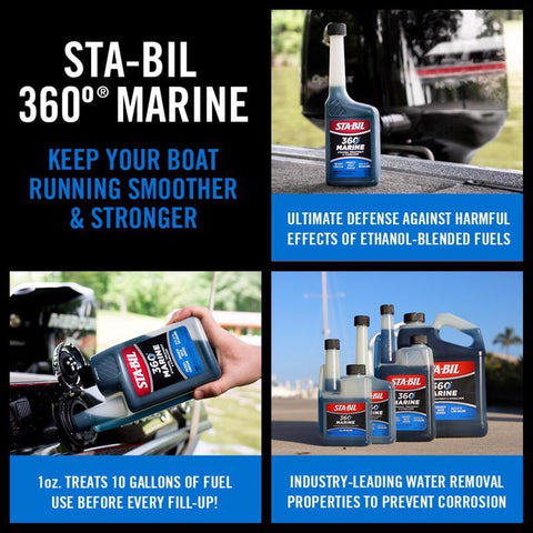 STA-BIL Marine Ethanol Fuel Stabilizer 8 oz