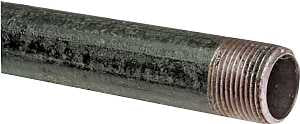 Kloeckner Metals BLK 2 Pipe, 2 in, 21 ft L, Threaded