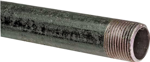 Kloeckner Metals BLK 2 Pipe, 2 in, 21 ft L, Threaded