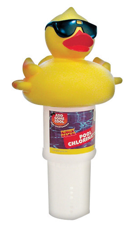 Great American Merchandise Derby Duck Floating Pool Chlorinator 3 in. H