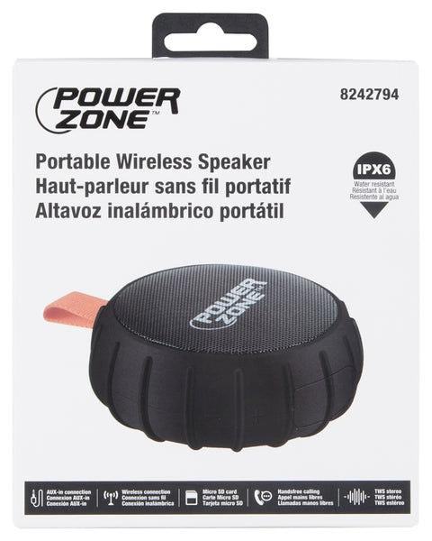 PowerZone KL-032BS Speaker, Black