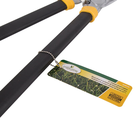 Landscapers Select GL5096 Anvil Lopper, 1-1/4 in Cutting Capacity, Carbon Steel Blade, Steel Handle, Cushion Grip Handle