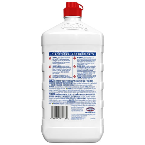 Kingsford Charcoal Lighter Fluid 64 oz, Pack of 6