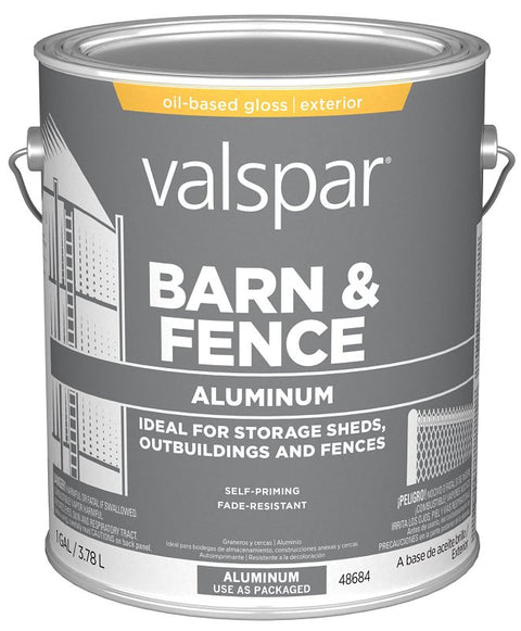 Valspar 018.5031-90.007 Heavy-Duty Paint, Oil Base, 1 gal, Pail, 400 sq-ft/gal Coverage Area, Pack of 2
