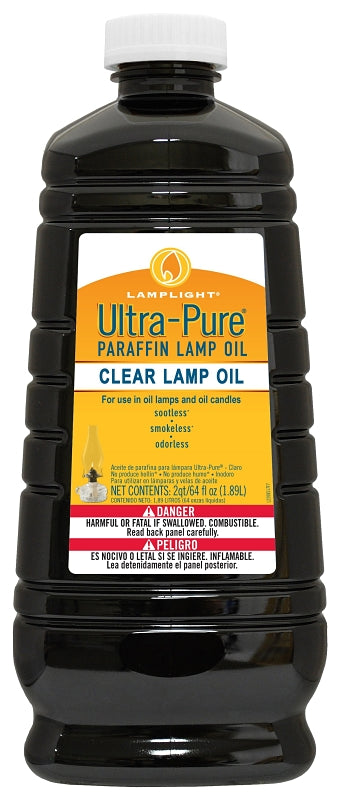 Lamplight 2208517 Lamp Oil, Odorless, Sootless, Smokeless, Specifications: 64 oz Capacity