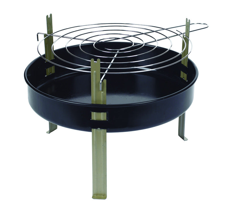Marsh Allen 12 in. Braizer Charcoal Grill Black – Shell Lumber and Hardware
