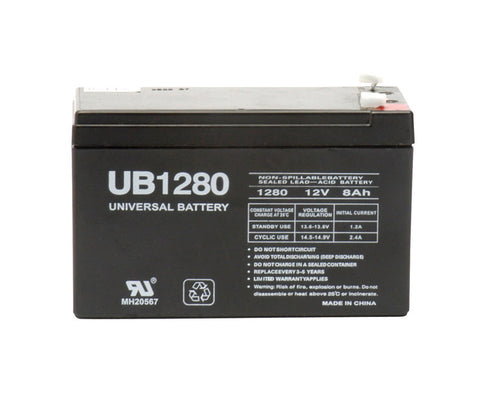 Universal Power Group UB1280 Sealed Lead Acid Automotive Battery 8 amps