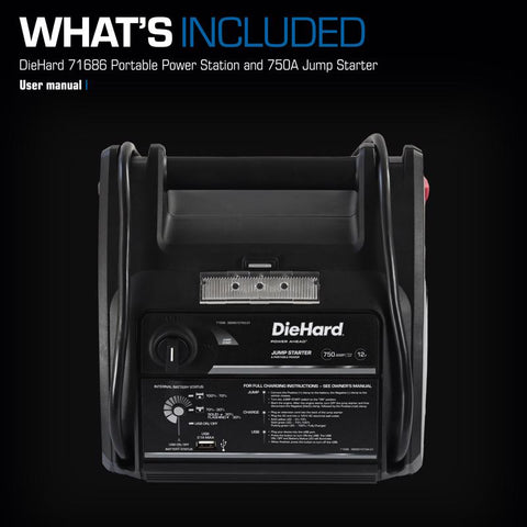 DieHard Automatic 12 V 750 amps Battery Jump Starter