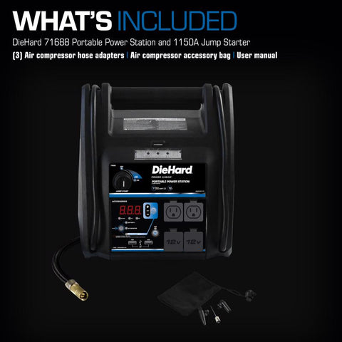 DieHard Automatic 12 V 1150 amps Battery Jump Starter