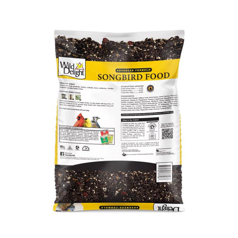 Wild Delight Songbird Sunflower Seeds Wild Bird Food 8 lb