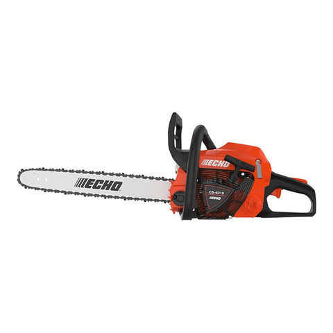 Echo CS-4010-18 Chainsaw, Oil, 41.6 cc Engine Displacement, 2-Stroke Engine, 18 in L Bar, 0.325 in Pitch, ES-Start Start