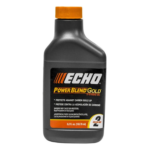 Echo PowerBlend Gold 6450002G Engine Oil, 5.2 fl-oz, Blue/Green, Pack of 6