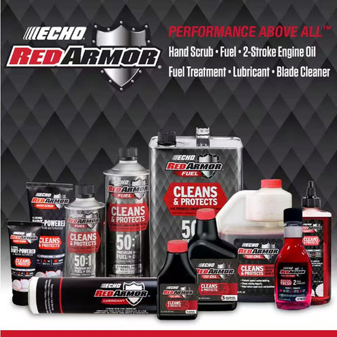 Echo Red Armor 6550001 Engine Oil, 2.6 fl-oz, Pack, Red, Pack of 6