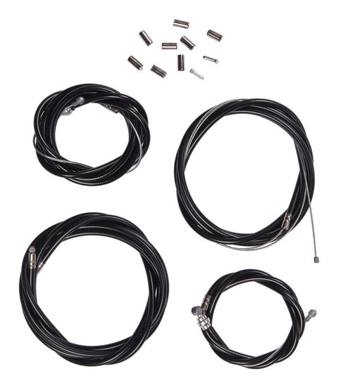 Bell Sports Pitcrew 600 Steel Bike Cable Repair Set Black, Pack of 2