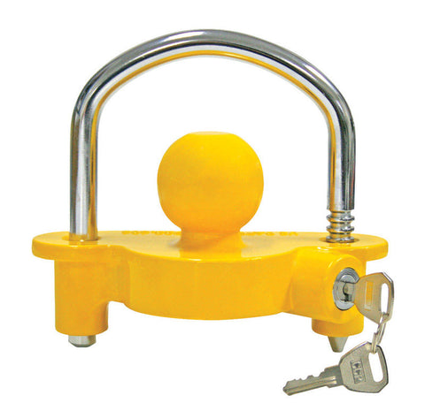 Reese Towpower Steel Universal 1-7/8, 2, 5-5/16 in. 9 in. Trailer Coupler Lock
