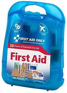 First Aid Only 91098 First Aid Kit, 29-Piece, Multi-Color, Pack of 12