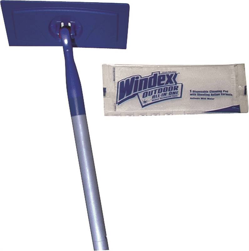 Clea Shell Windex 70117 All-in-1 Window Cleaning Starter Kit, Thermoplastic, Clea ...