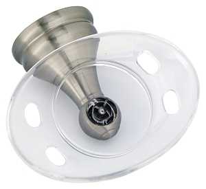 Boston Harbor L5057P-13B-10-3L Toothbrush/Tumbler Holder, Acrylic/Zinc, Brushed Nickel, Wall Mounting