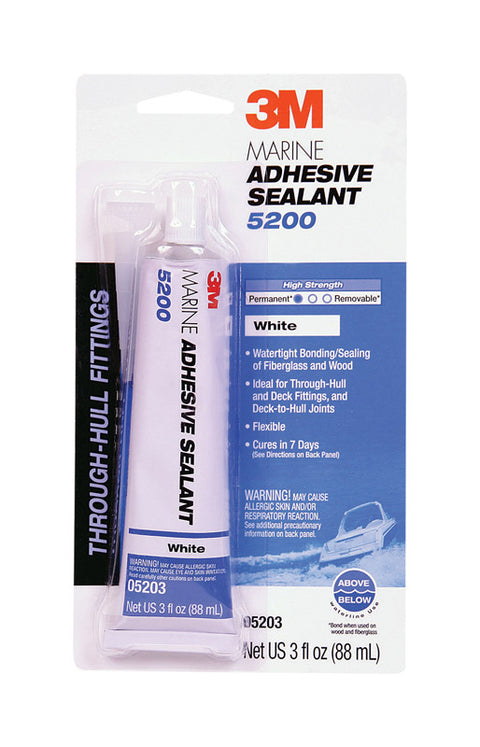 3M Marine Adhesive Sealant 5200 3 oz.