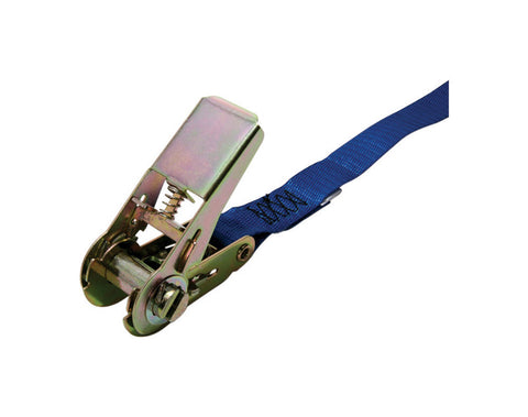 Pro Grip Polyester Ratchet Tie Down 12 ft. L 900 No Hooks Blue
